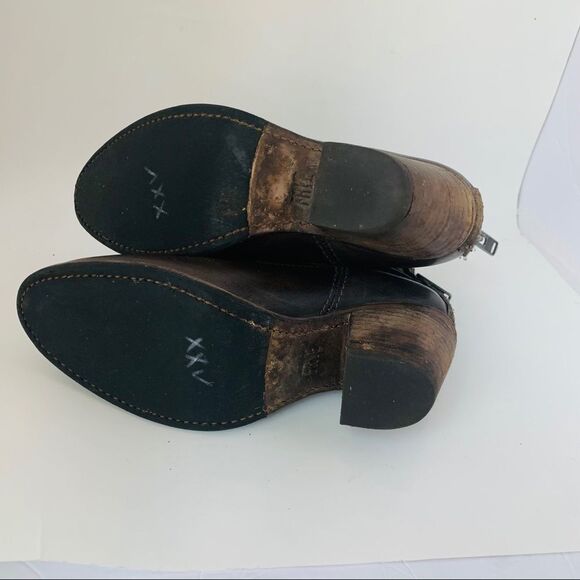 Frye Heeled Booties Sz 6.5 - Picture 6 of 10